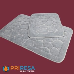 Kopalniške preproge, 100% Bombaž, Vpojna podloga (60 x 100 + 50 x 60 cm) | STONEGRAY